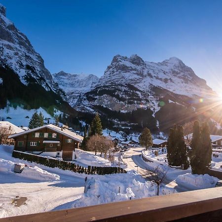 דירות גרינדלוולד Atemberaubende Sicht Auf Eiger Nordwand מראה חיצוני תמונה